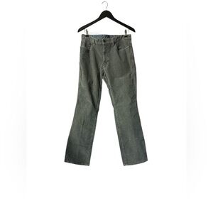 L.L Bean Standard Fit Corduroy Pants Gray Men Size 33